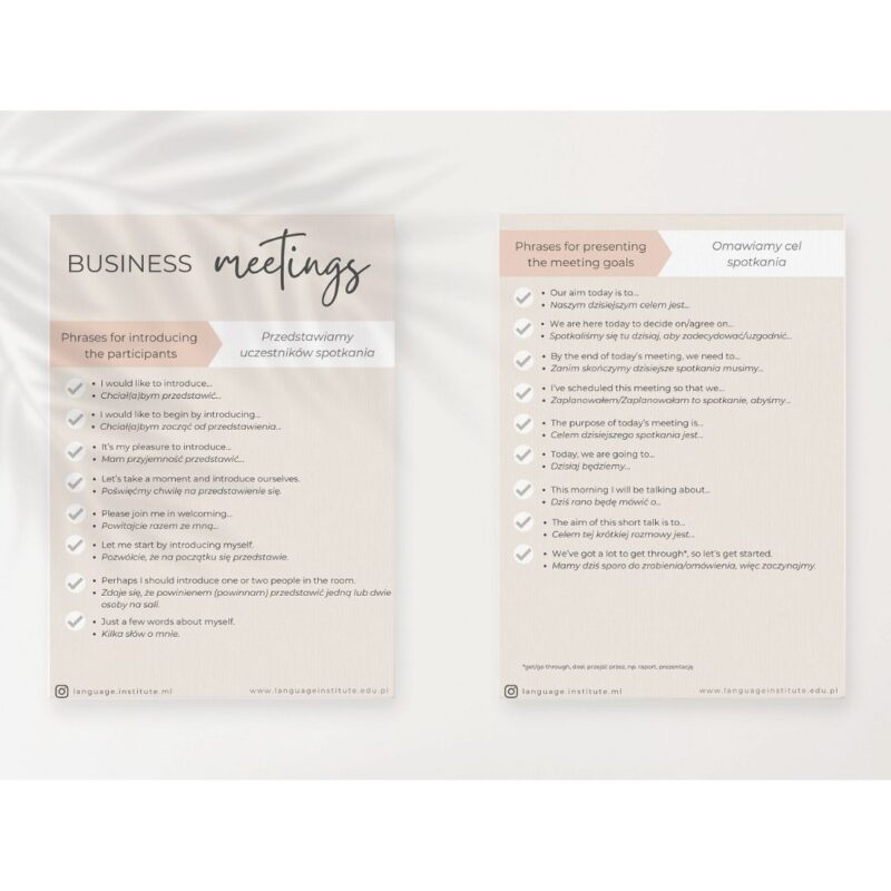 Jak przetrwać spotkanie, cz1.