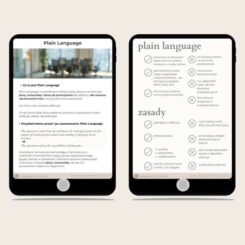 Business English. mini lekcja 20. Plain Language