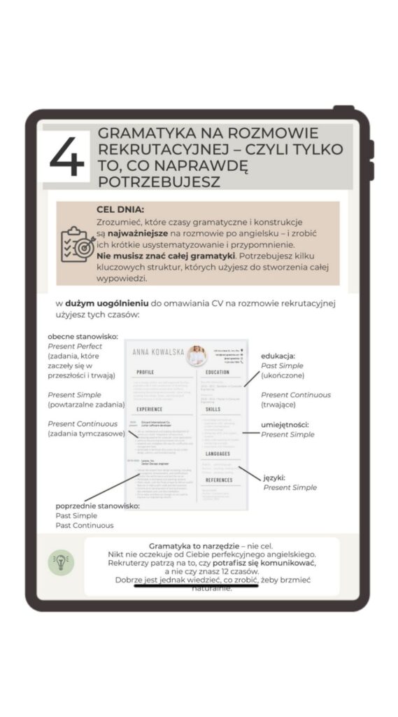 rozmowa rekrutacyjna po angielsku